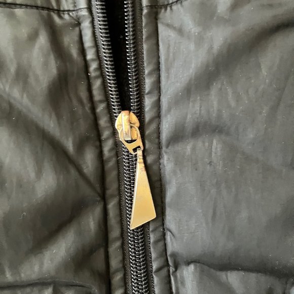 Liz Claiborne Black Down Puffer Coat S - Picture 3 of 7